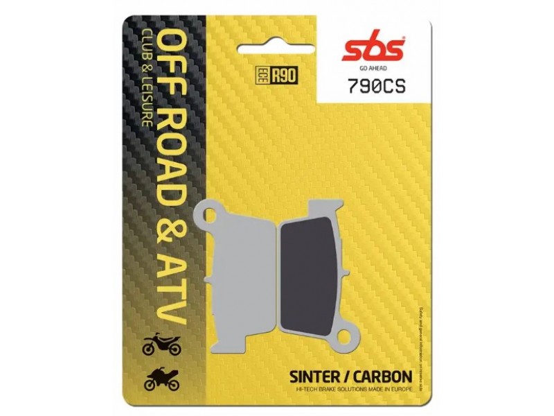 Гальмівні колодки SBS Comp Brake Pads, Carbon 790CS